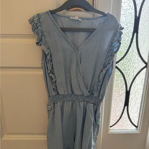 Hayden Girls Blue Ruffle One Piece